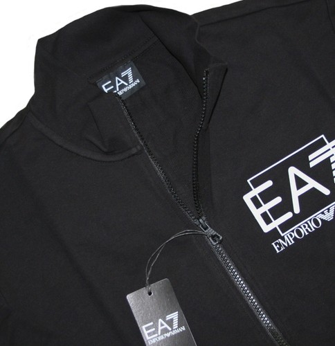 Ea7 black sweat - black, by