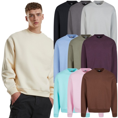 Urban classics fluffy crewneck - urban,