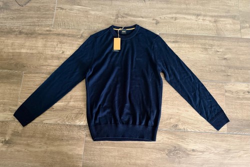 Hugo boss jumper navi - jumper, mens