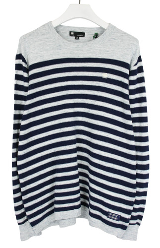 Star sweater mens striped - xl,