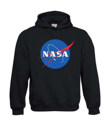 Nasa logo mens hoodie hooded - hoodie,