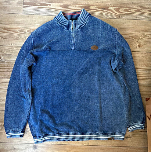 Questo mens knit sweater - mens, mock