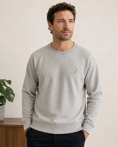 Kangol mens sweatshirt grey - kangol,