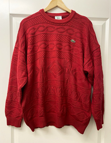 Vintage lacoste jumper - vintage, mens
