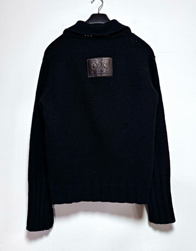 Jumper mens black knit - xl,